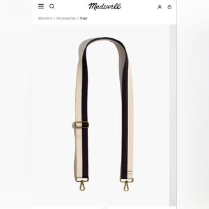 The Crossbody Bag Strap: Colorblock Webbing Edition